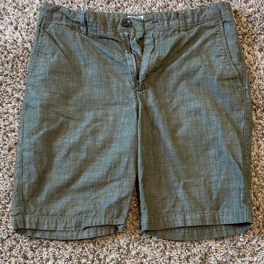 Goodfellow & Co Olive Flat Front Shorts